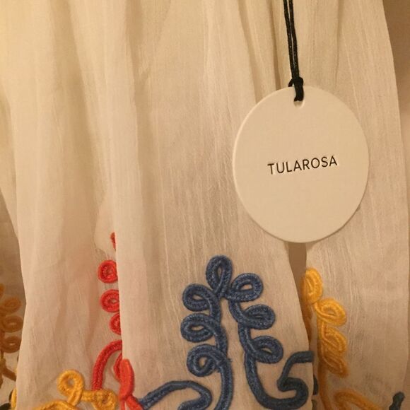 Tularosa Embroidered Chiffon Top - Picture 3 of 6